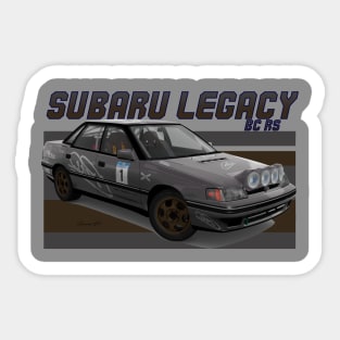 Subaru Legacy BC RS Sticker